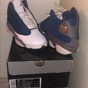 Jordan retro flint 13s size 5y